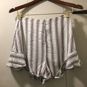 Linen Striped Shorts!